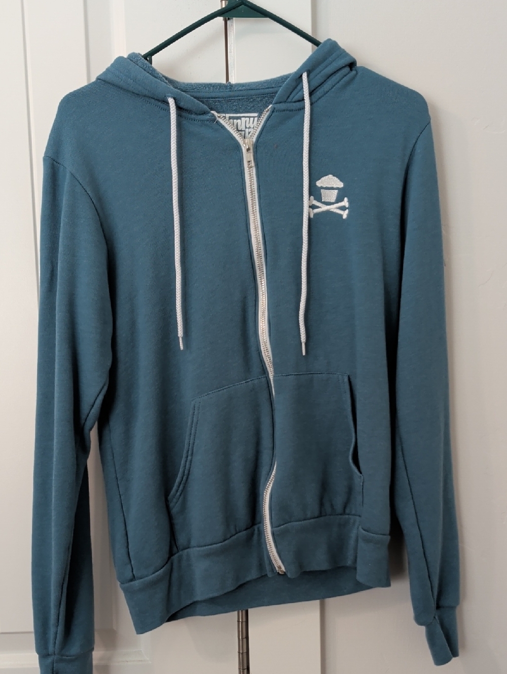 Johnny Cupcakes Zip-Up Hoodie — Size S | NWOT